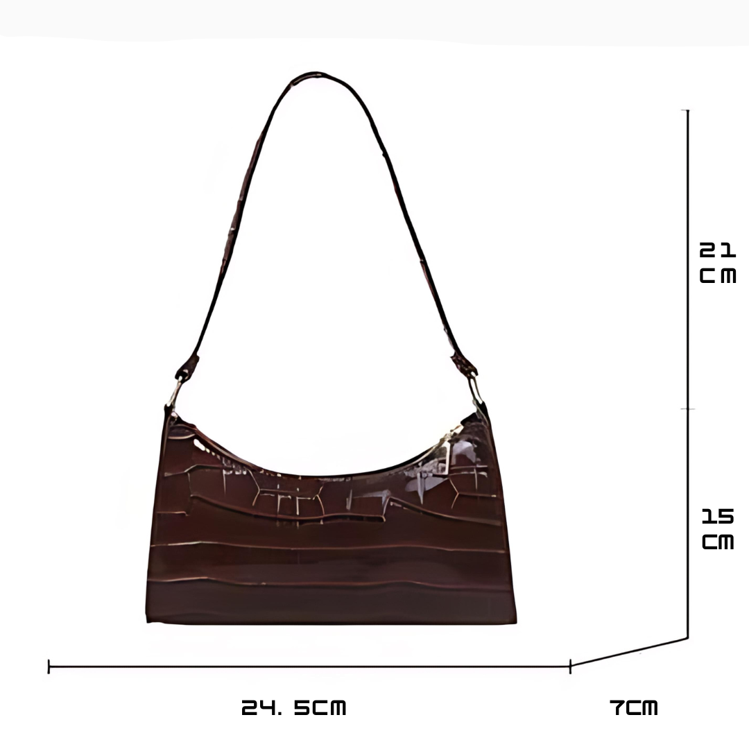 Julia - Shiny Leather Bag