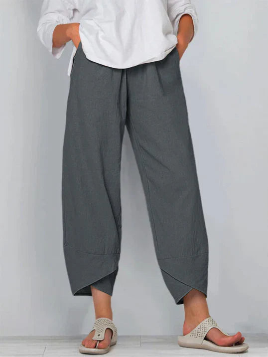 Women's Summer Pants | Cropped Leg | Airy Fit | Casual Look