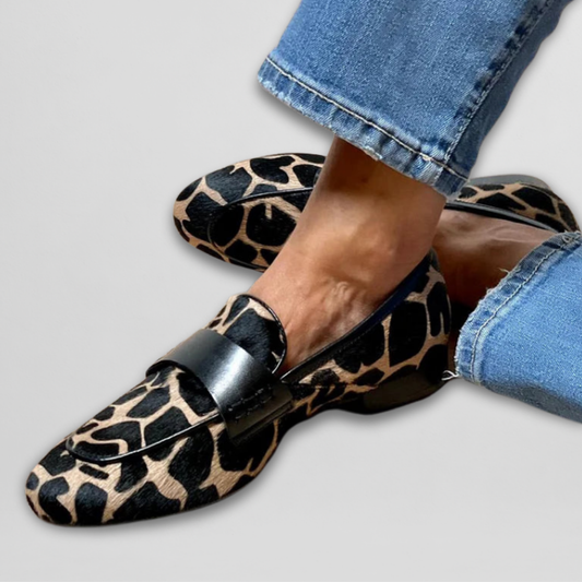 Camilla | Animal Print Moccasin