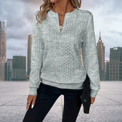 Alarry | Zip-Up Sweater