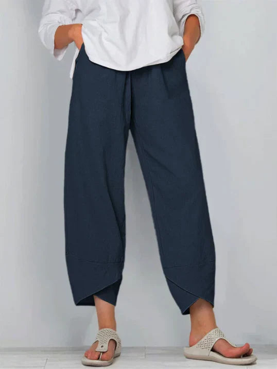 Women's Summer Pants | Cropped Leg | Airy Fit | Casual Look