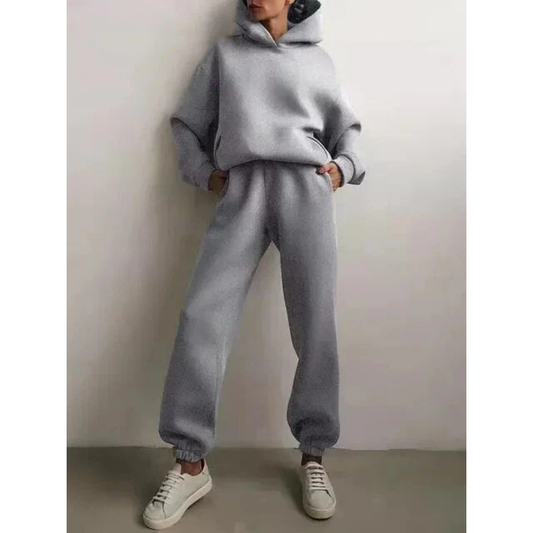 Two-piece oversized training set for women | Casual