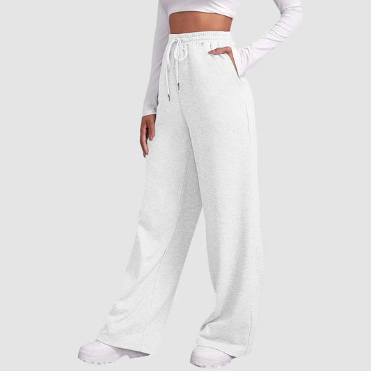 Women's Wide Leg High Waisted Jogger Pants | Loose Fit