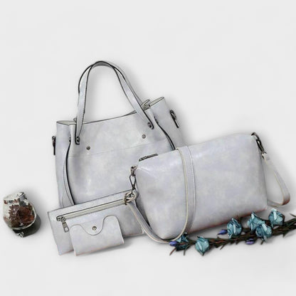 Candice - 4-Piece Vintage Bag Set