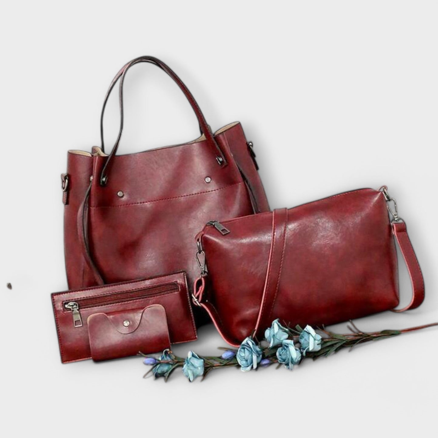 Candice - 4-Piece Vintage Bag Set