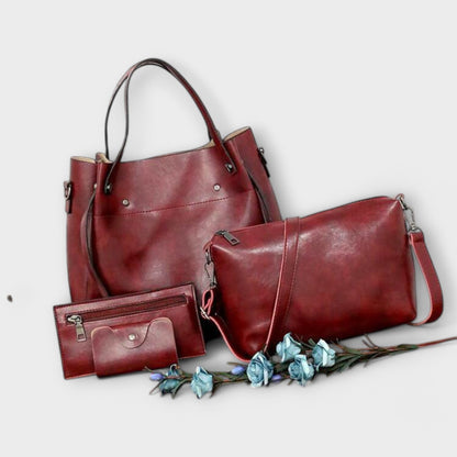 Candice - 4-Piece Vintage Bag Set