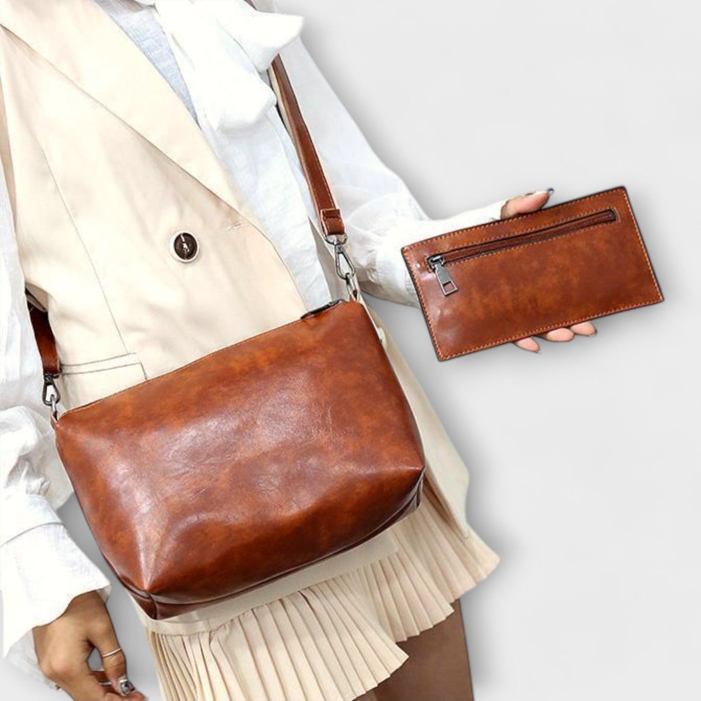Candice - 4-Piece Vintage Bag Set