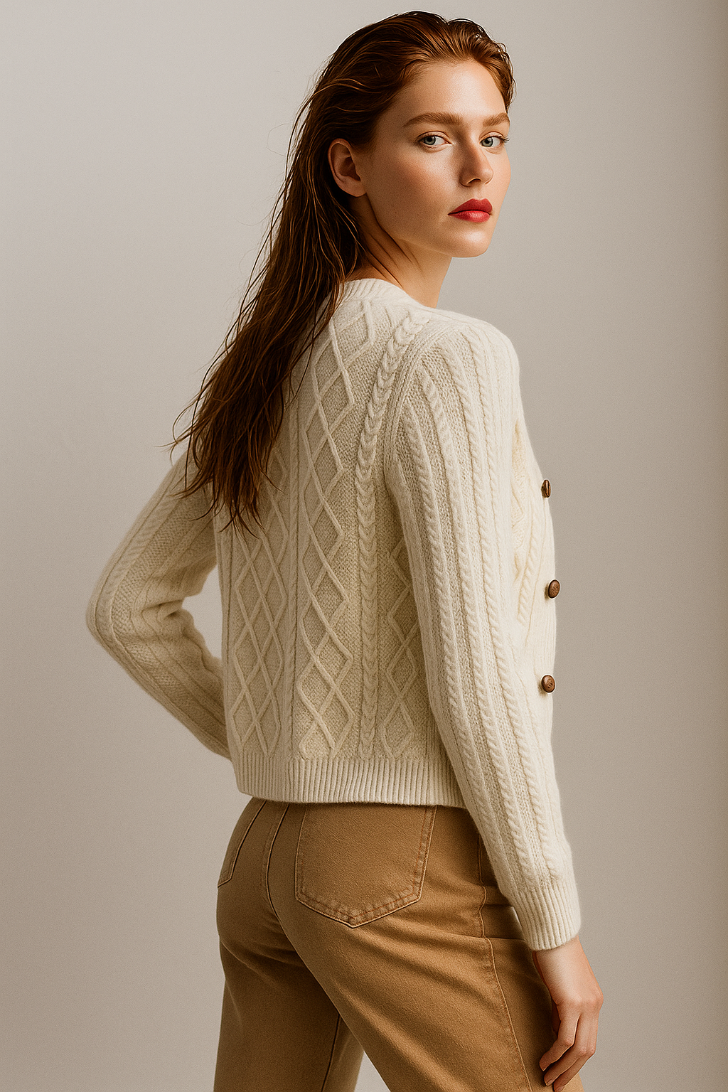 Cable Knit Cardigan