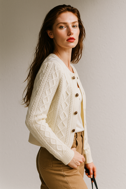 Cable Knit Cardigan