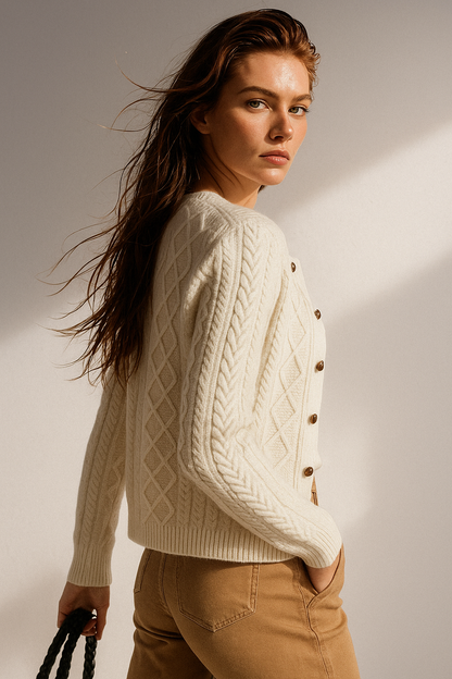 Cable Knit Cardigan