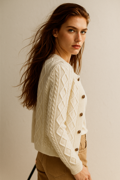 Cable Knit Cardigan