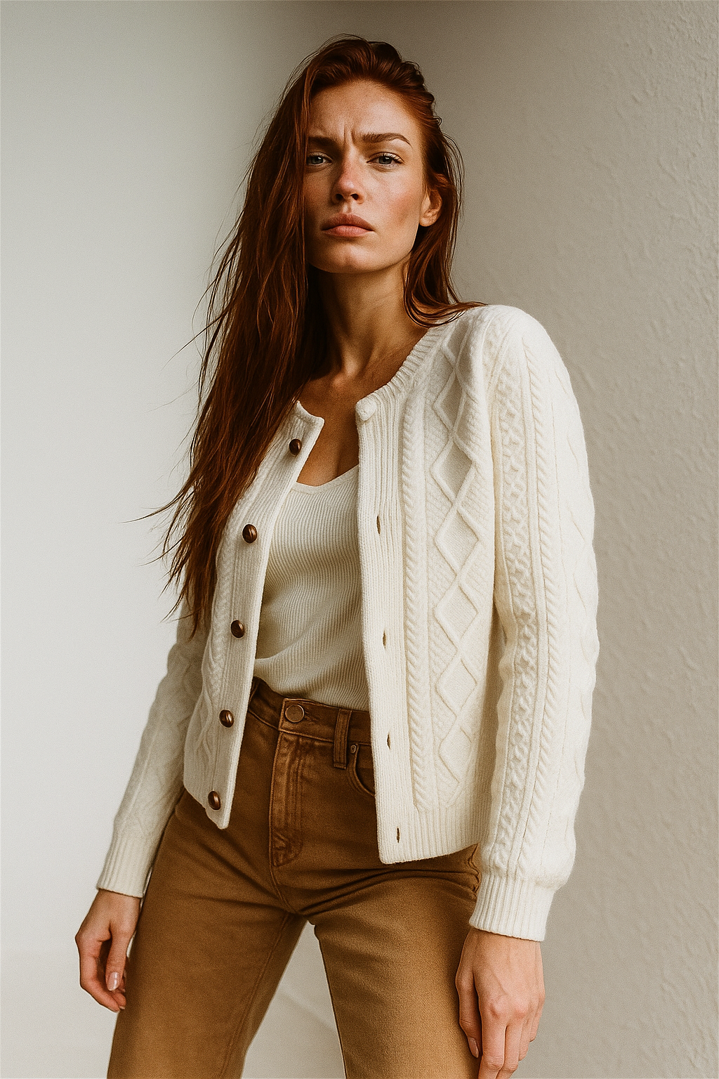 Cable Knit Cardigan