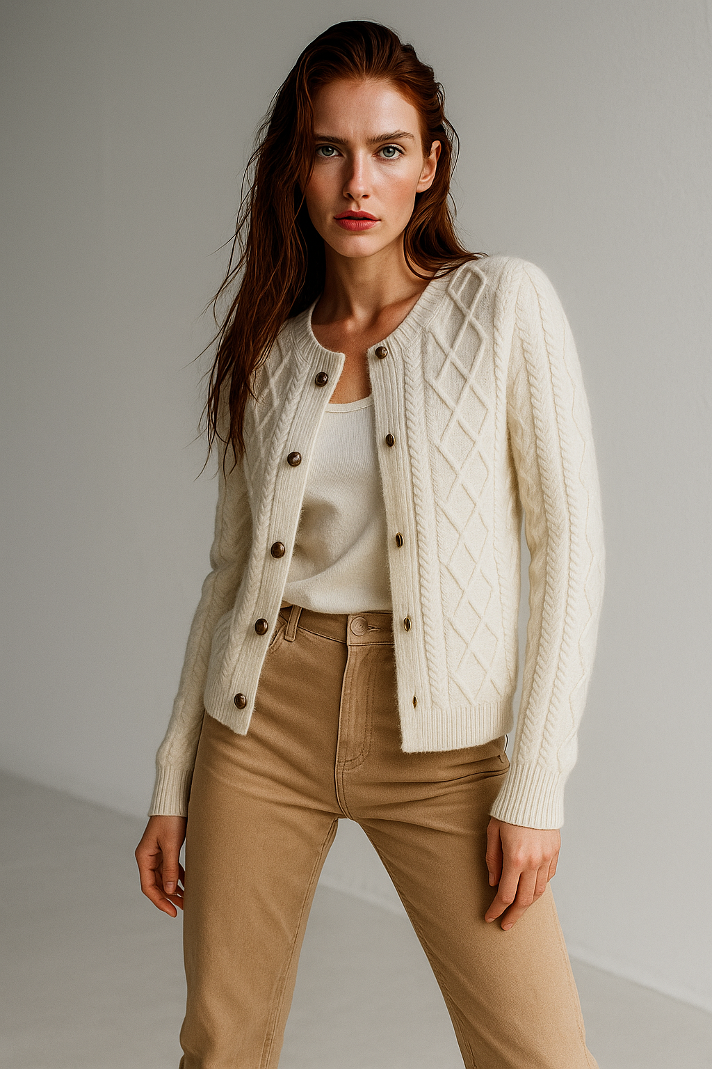 Cable Knit Cardigan