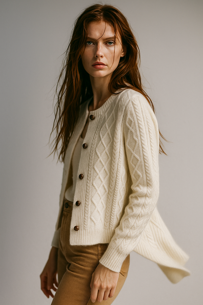 Cable Knit Cardigan