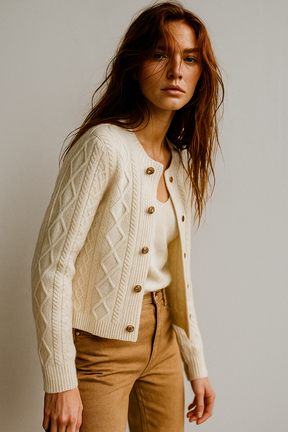 Cable Knit Cardigan