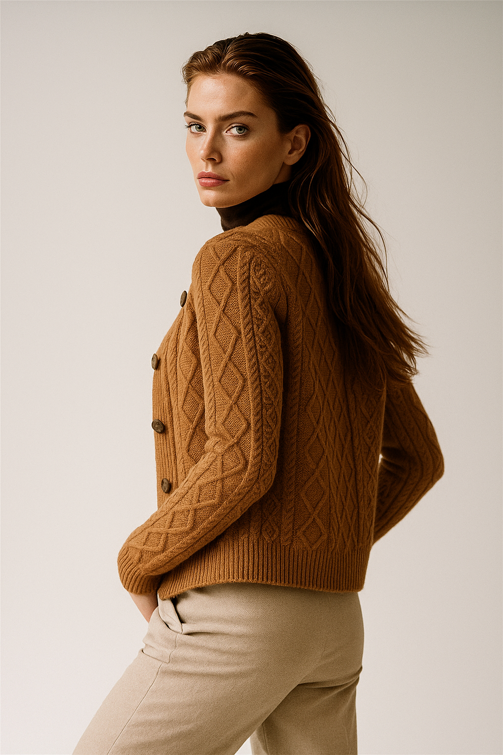 Cable Knit Cardigan