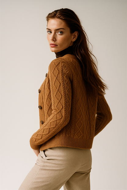 Cable Knit Cardigan