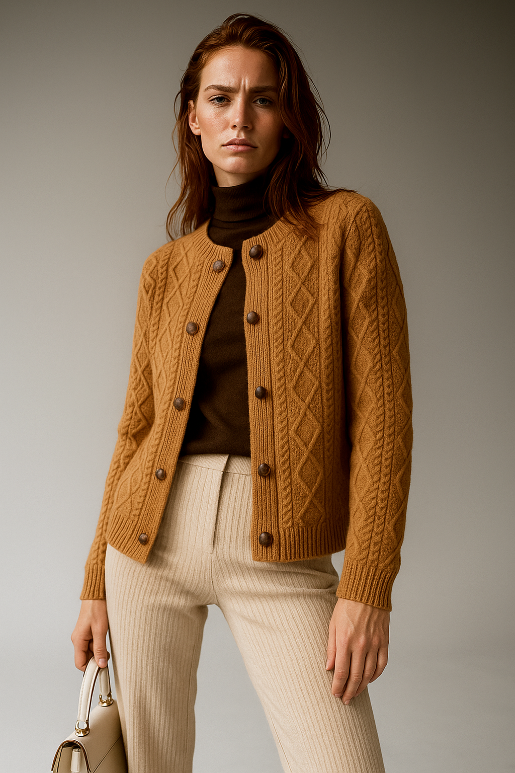 Cable Knit Cardigan