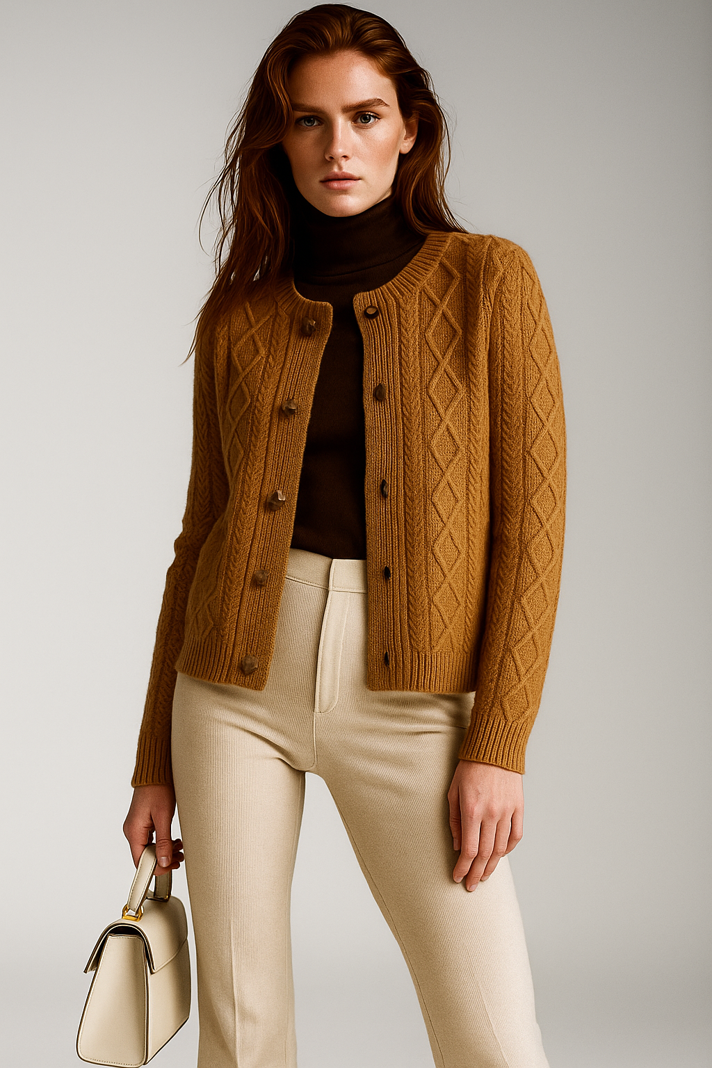 Cable Knit Cardigan