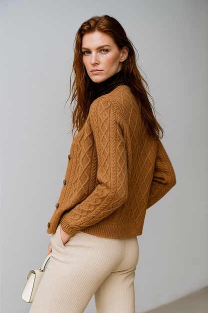 Cable Knit Cardigan