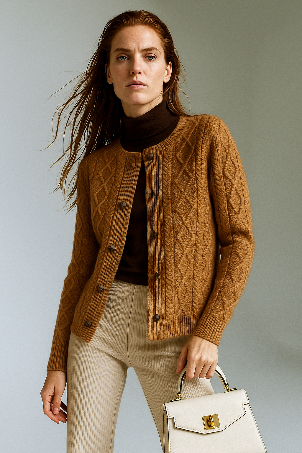 Cable Knit Cardigan