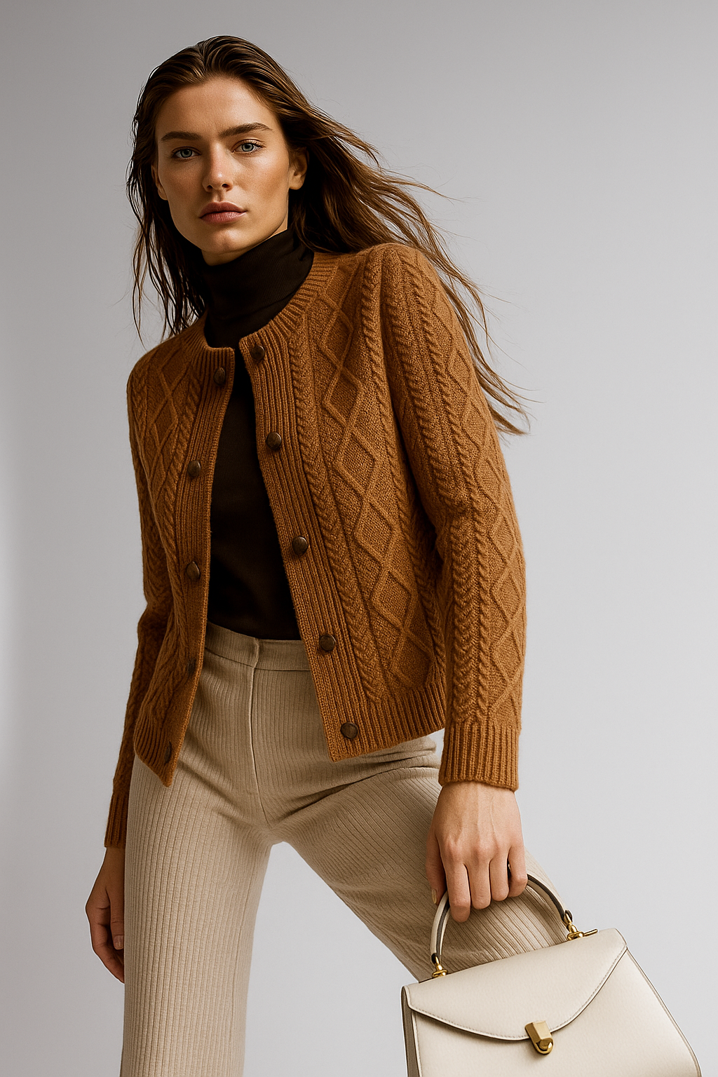 Cable Knit Cardigan