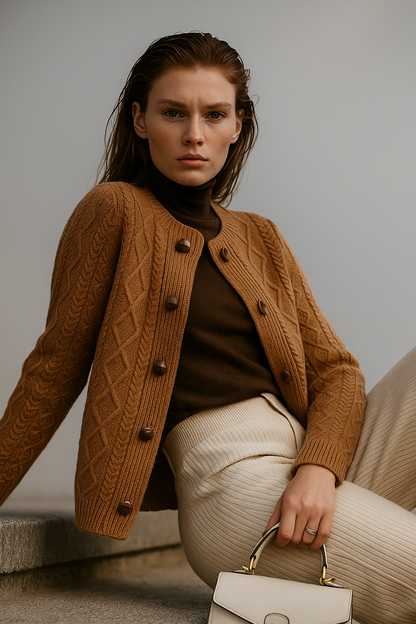 Cable Knit Cardigan