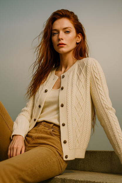 Cable Knit Cardigan