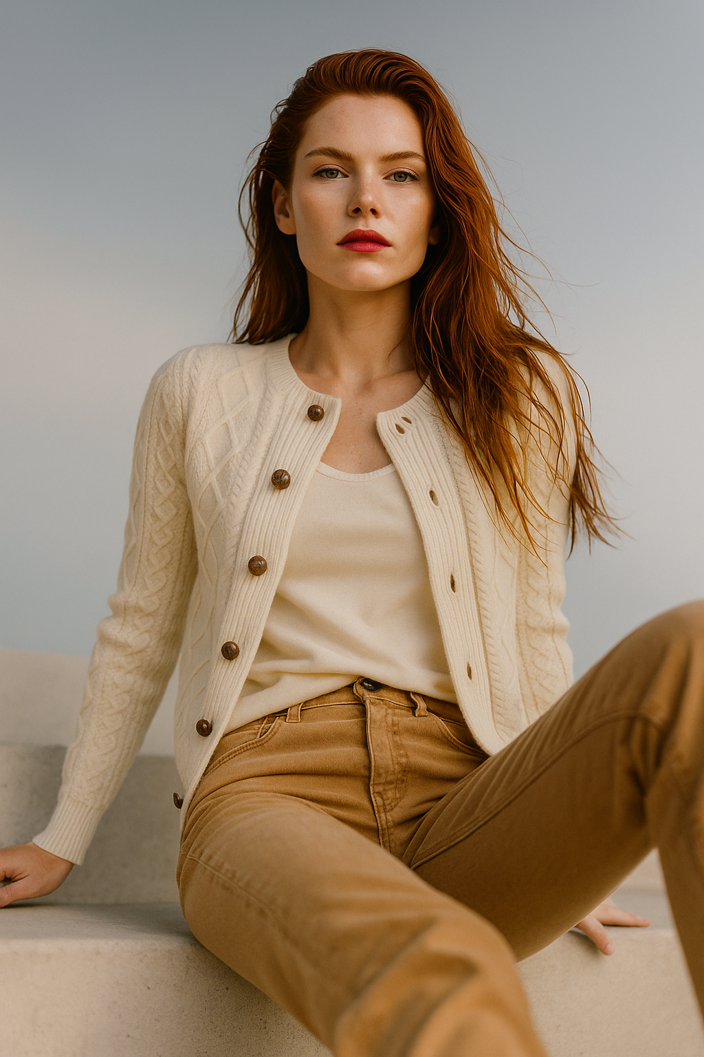 Cable Knit Cardigan