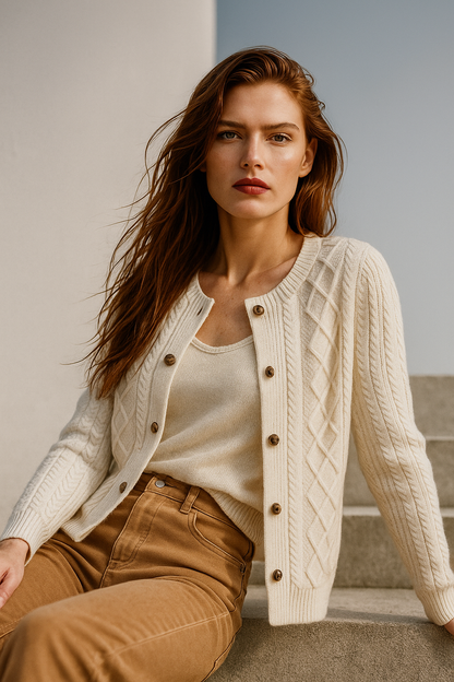 Cable Knit Cardigan