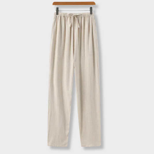 Slim Linen Pants