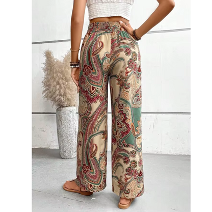 Women's Pants | Boho Style | Wide Leg | Airy Look