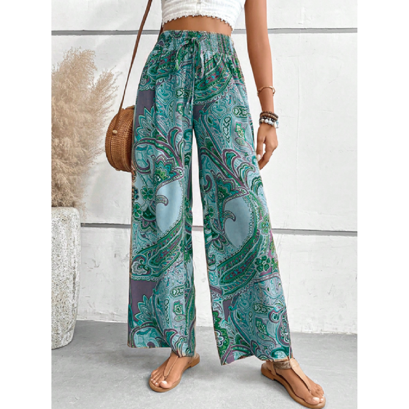 Women's Pants | Boho Style | Wide Leg | Airy Look
