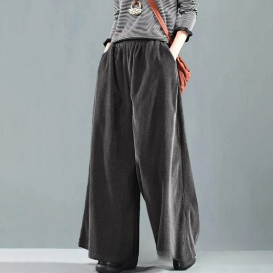 Women's Vintage Corduroy Pants | Wide Leg