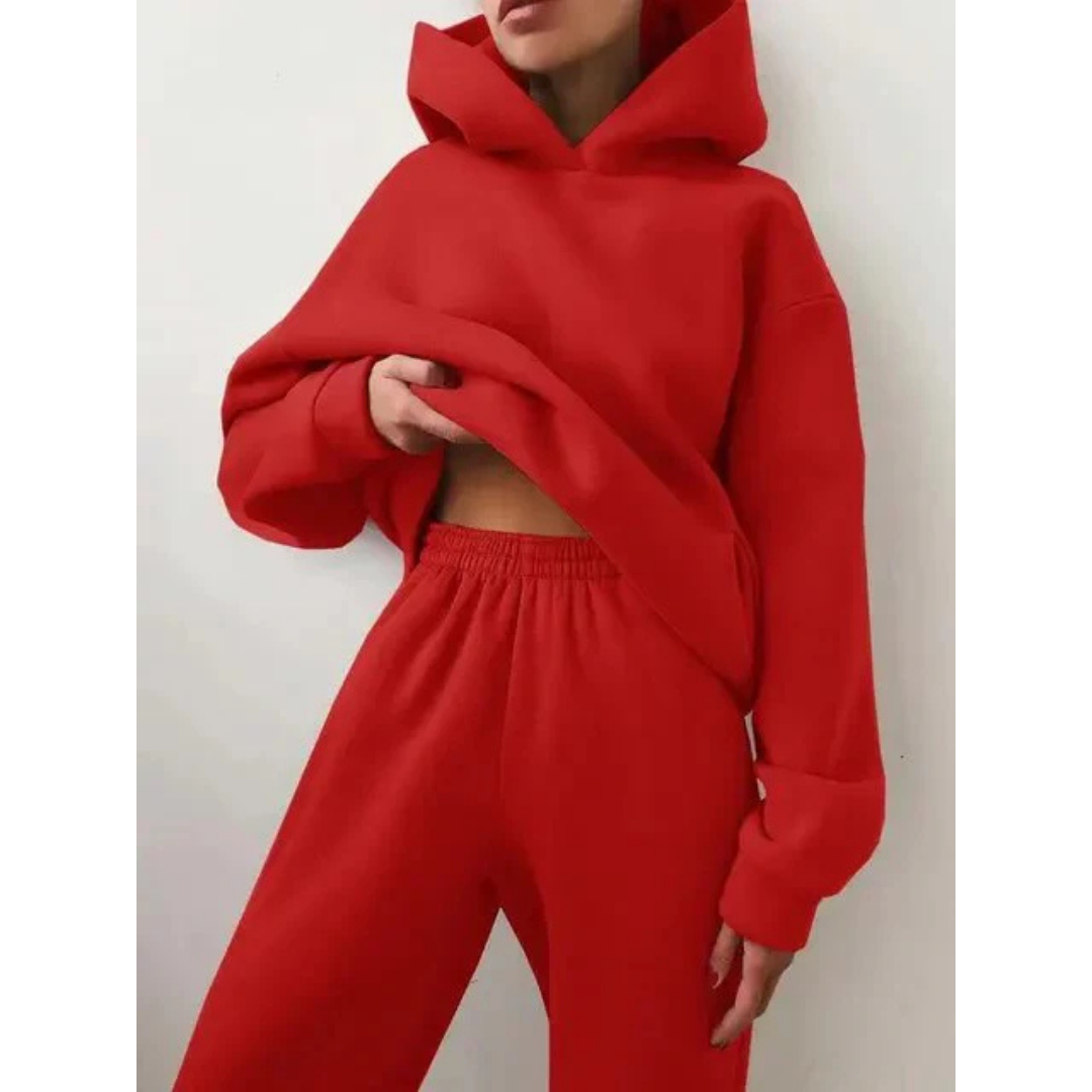 Two-piece oversized training set for women | Casual