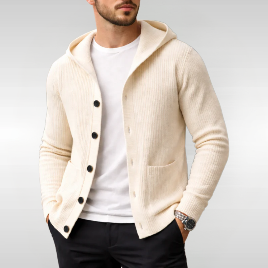 THOMAS KNIT CARDIGAN | RELIABLE EVERYDAY COMFORT