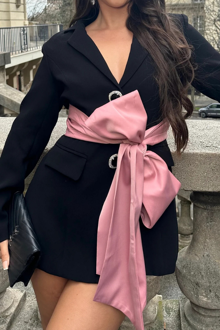 Madison Bow Blazer