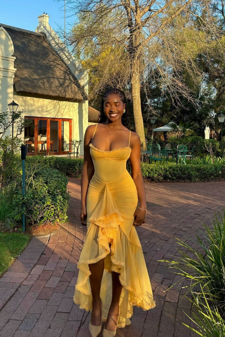 Merilda Maxi-Yellow