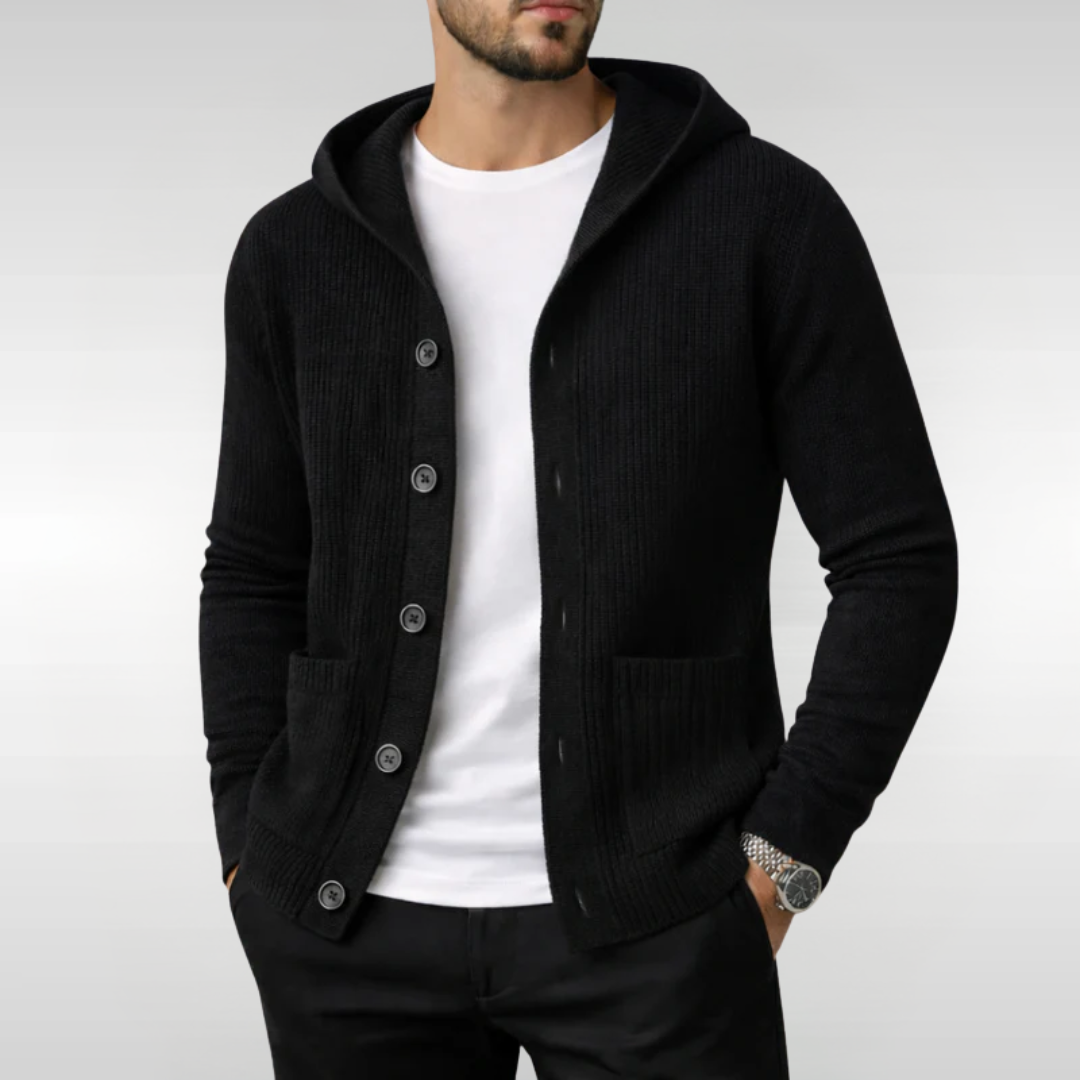 THOMAS KNIT CARDIGAN | RELIABLE EVERYDAY COMFORT