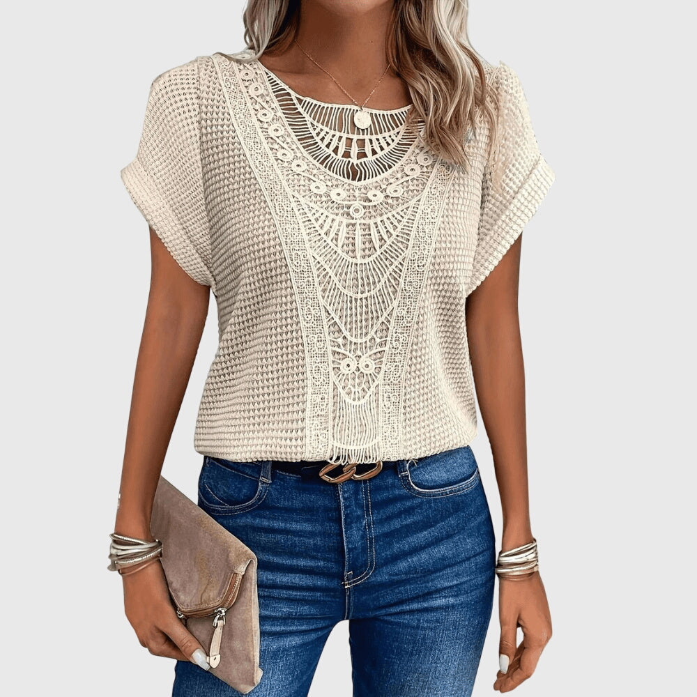 Pearl™ | Elegant Ibiza Style Blouse
