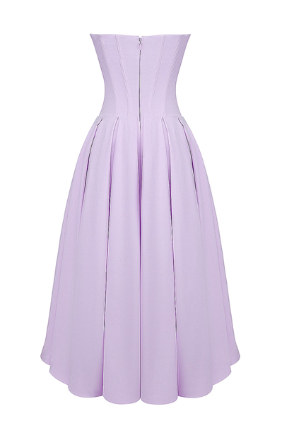 Katerina Corset Midi- Lilac
