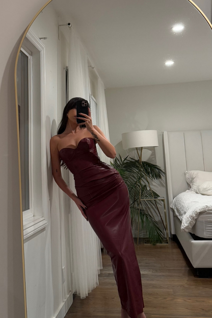 Lydia Strapless Maxi