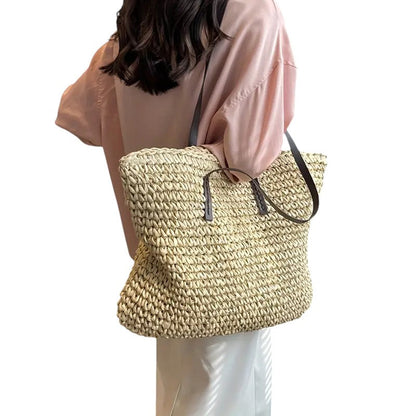 Nina - Woven Tote Bag
