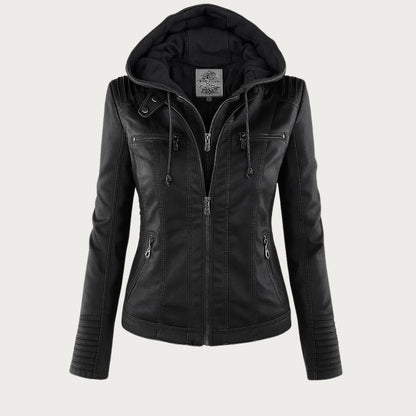 Riyana | Elegant and Street-Ready Leather Jacket