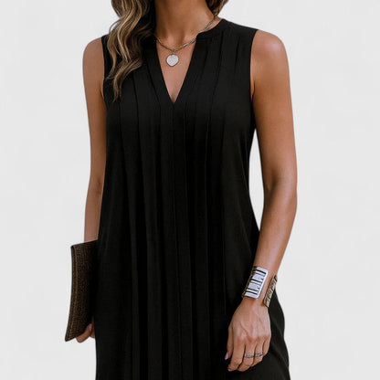 Clarhild™ | Elegant Flattering Dress with V-Neck