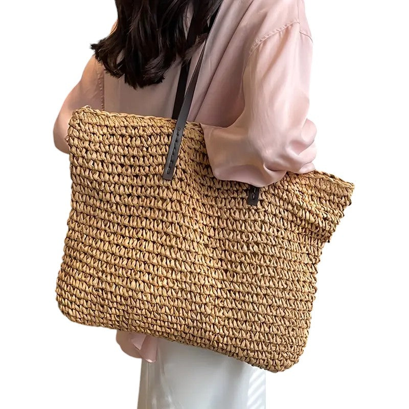 Nina - Woven Tote Bag