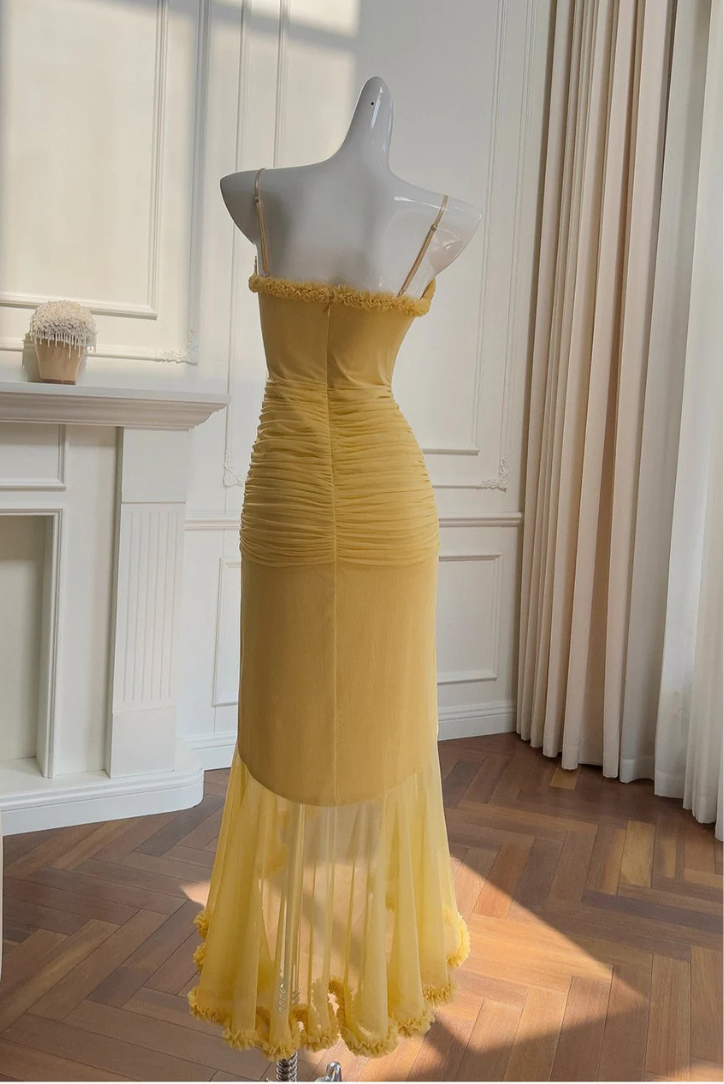 Merilda Maxi-Yellow