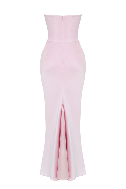 Margot Corset Maxi- Pink