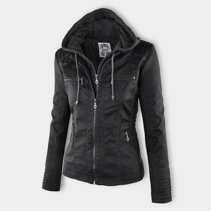Riyana | Elegant and Street-Ready Leather Jacket