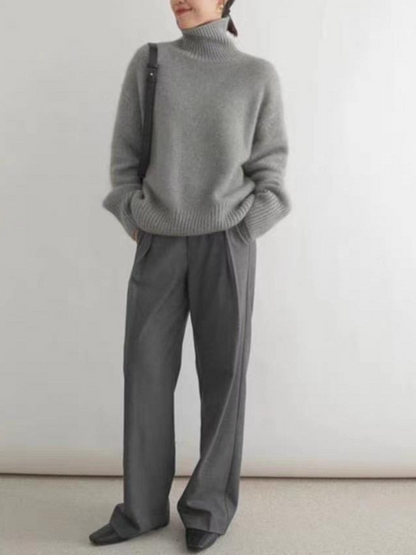 NELE LUXE TURTLENECK SWEATER